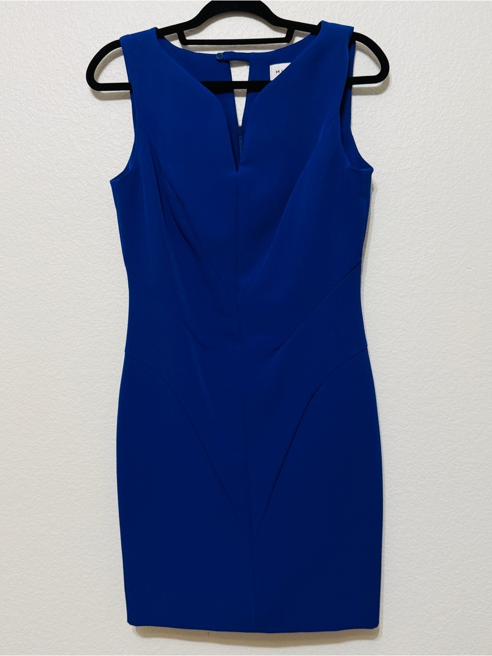 Milly| Cobalt Blue Sheath Dress Size 6 Cocktail Wedding Guest Work